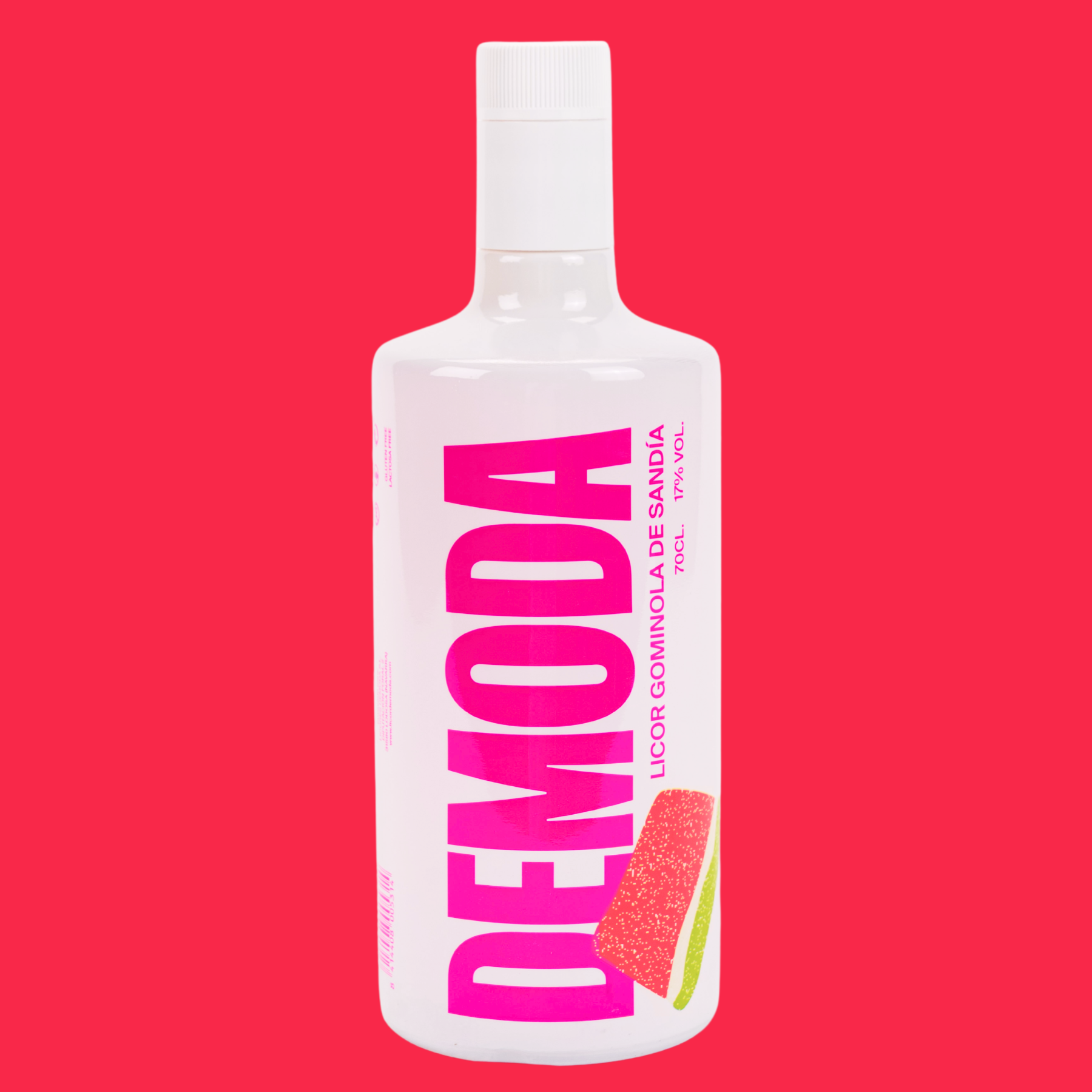 BOTELLA 70 CL SABOR GOMINOLA DE CORAZON DEMODA 